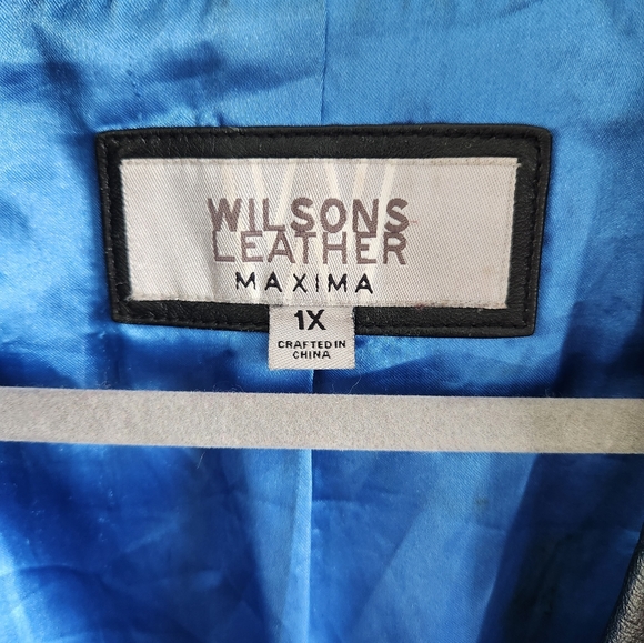 Wilsons Leather Jacket 1X - Picture 4 of 11